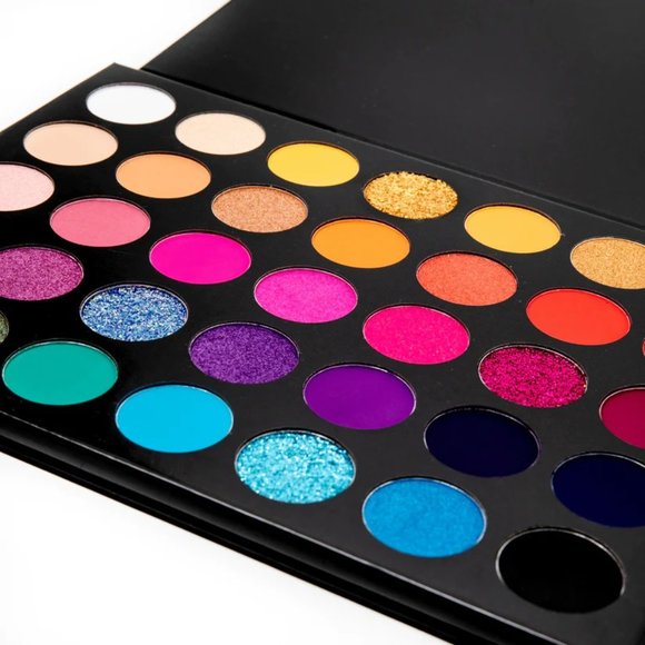 Nude & 35 Piece Rainbow Palette Set - Picture 2 of 3